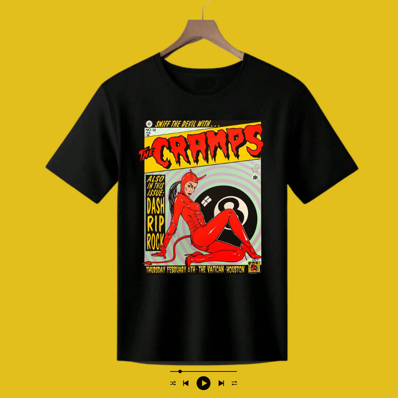 CAMISETA THA CRAMPS