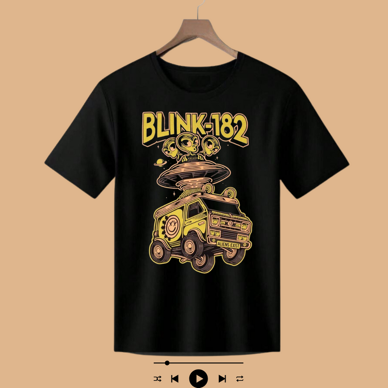 CAMISETA MANGA CURTA BLINK 182